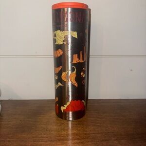 Starbucks- Arizona Stainless Travel Tumbler - Orange Accent